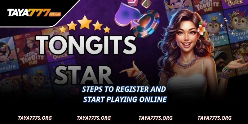 Steps to register and start playing online